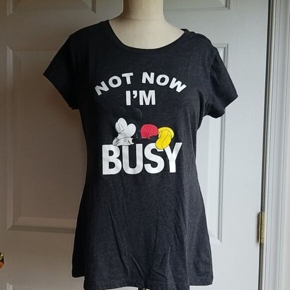 Disney Authentic T Tee Shirts Tanks Mickey MINNIE Women's WOMAN'S Sizes XLarge - Picture 7 of 15